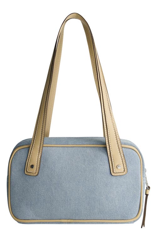 True Religion Logo Bowling Satchel Bag