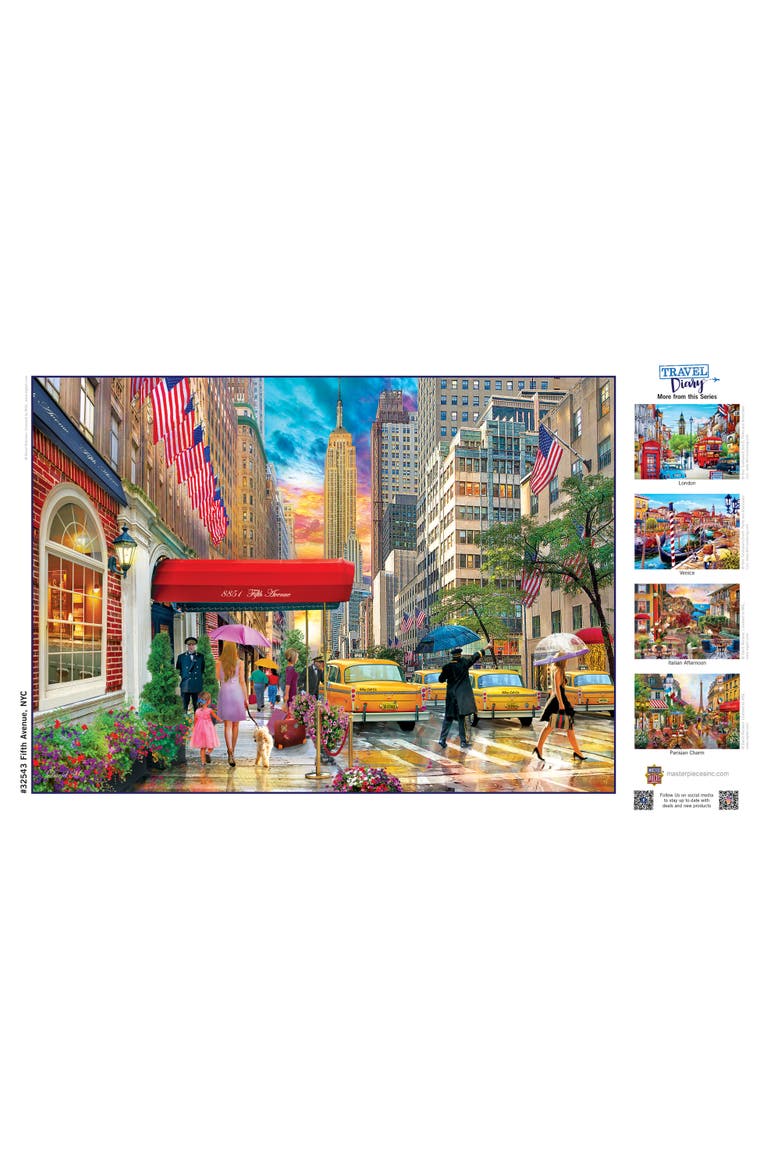 Fifth Avenue, NYC 500 Piece Puzzle, Alternate, color, Multicolor