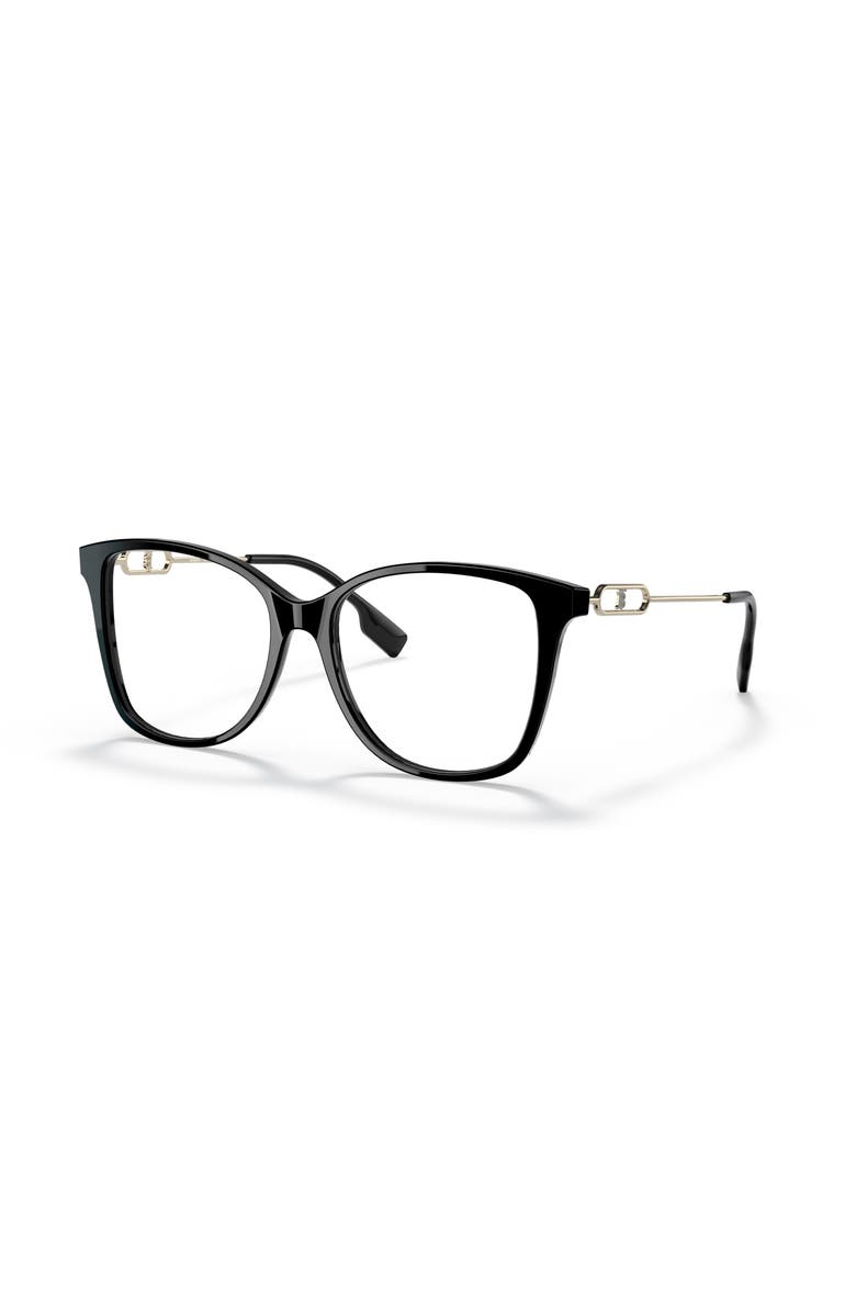 Burberry 54mm Square optical glasses, Main, color, Black
