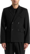 Manière De Voir Didier Double Breasted Tailored Suit Jacket