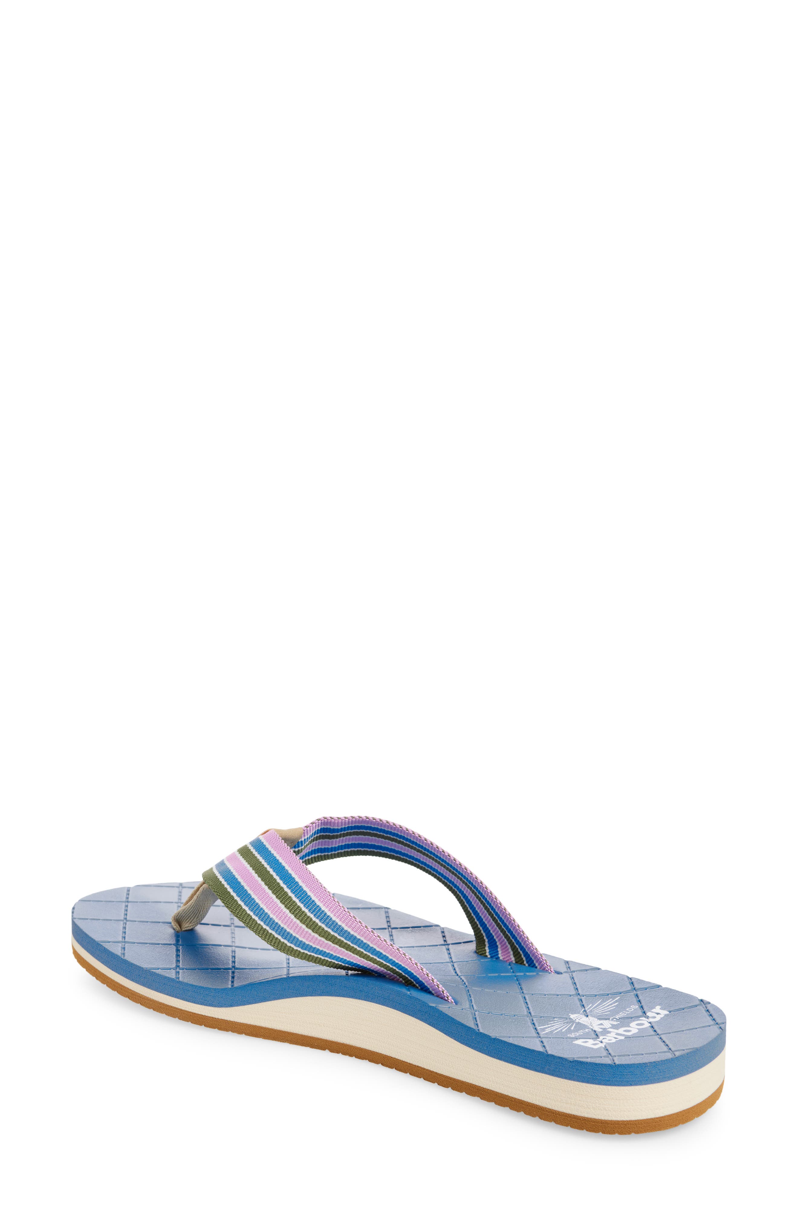 Barbour Sea Mills Flip Flop Sandal, Alternate, color, 