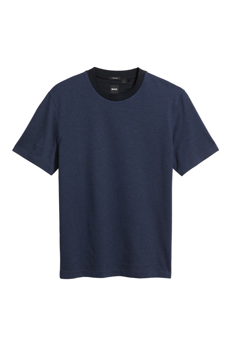 Thompson Cotton T-Shirt, Alternate, color, DARK BLUE
