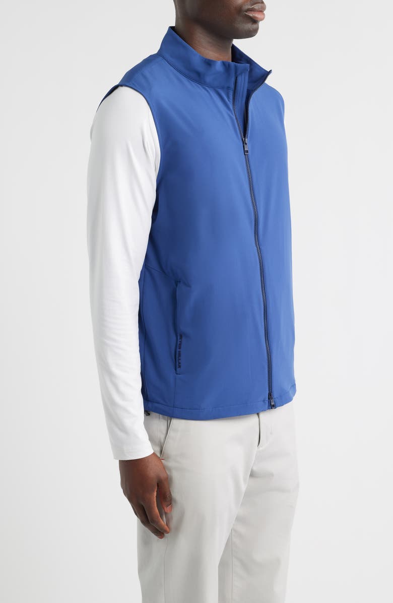 Peter Millar Dunes Water Resistant Golf Vest, Alternate, color, Sport Navy