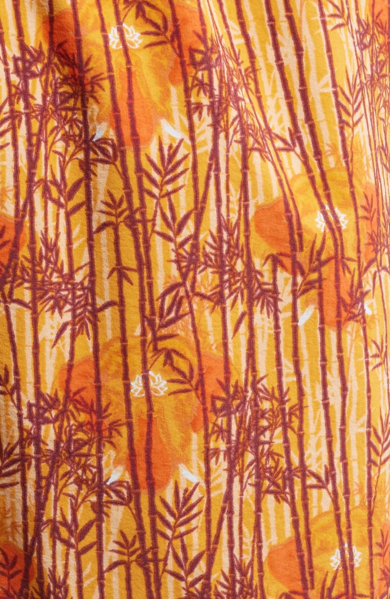 Fair Harbor Bungalow Water Repellent Swim Trunks, Alternate, color, Sunny Bamboo Wl