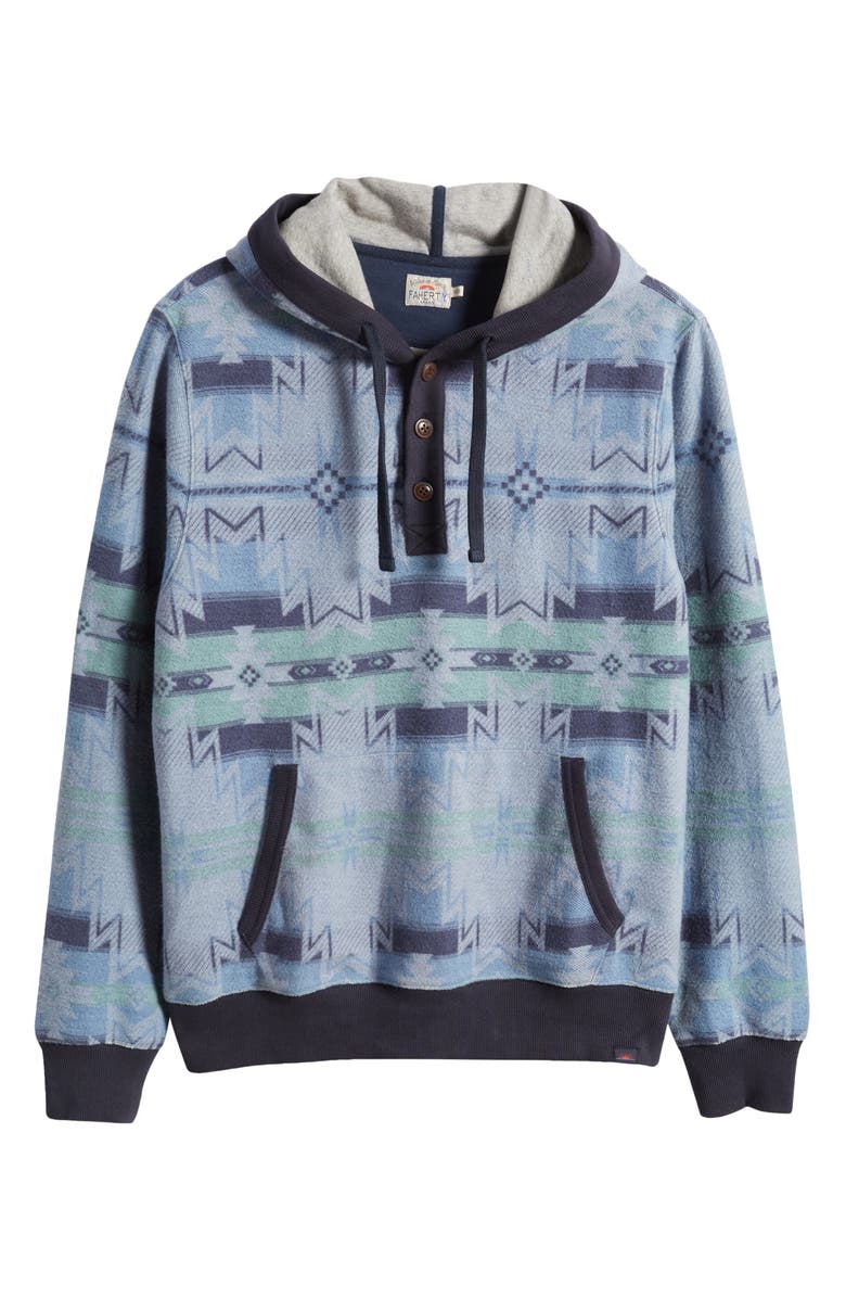 Faherty x Doug Good Feather Campfire Hoodie, Alternate, color,