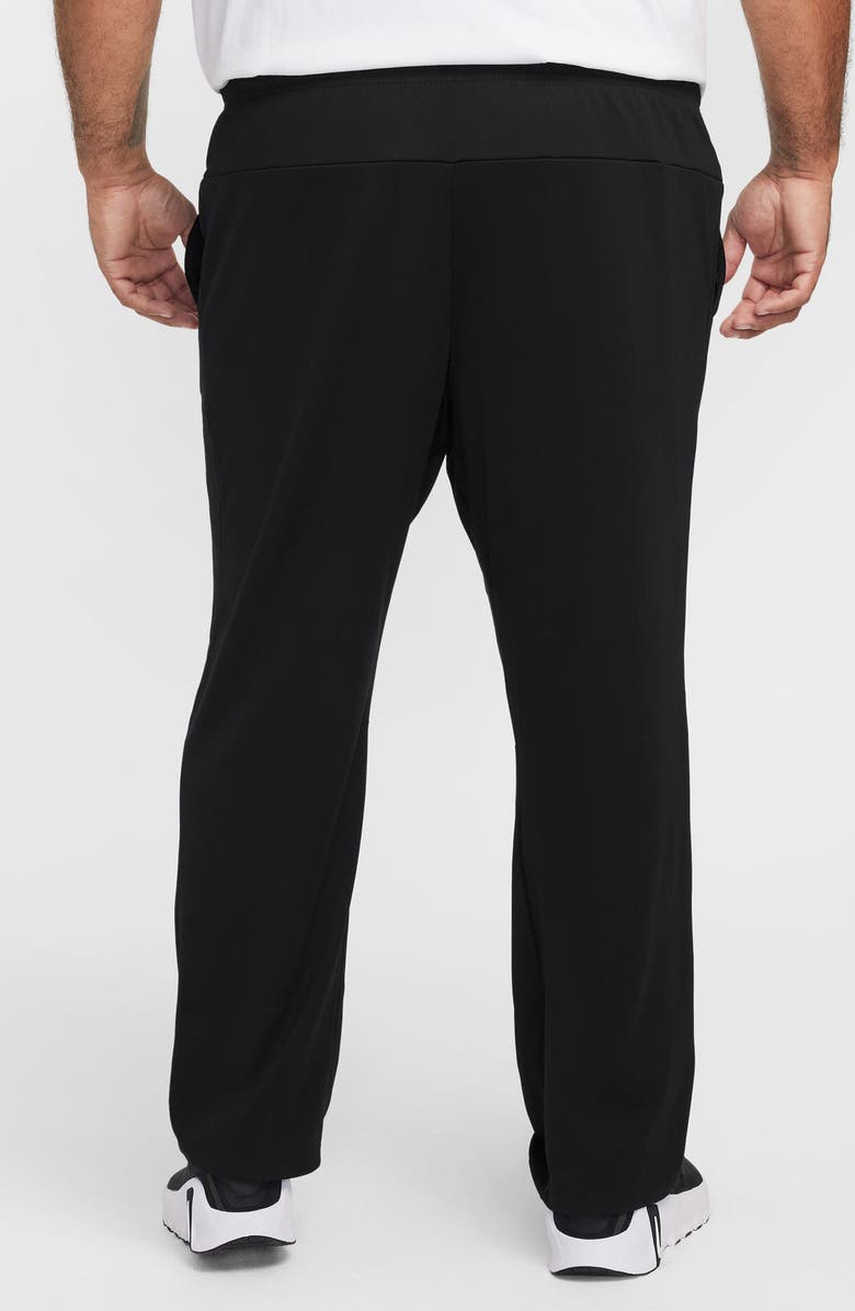 Nike Totality Dri-FIT Open Hem Versatile Pants, Alternate, color, Black/ White