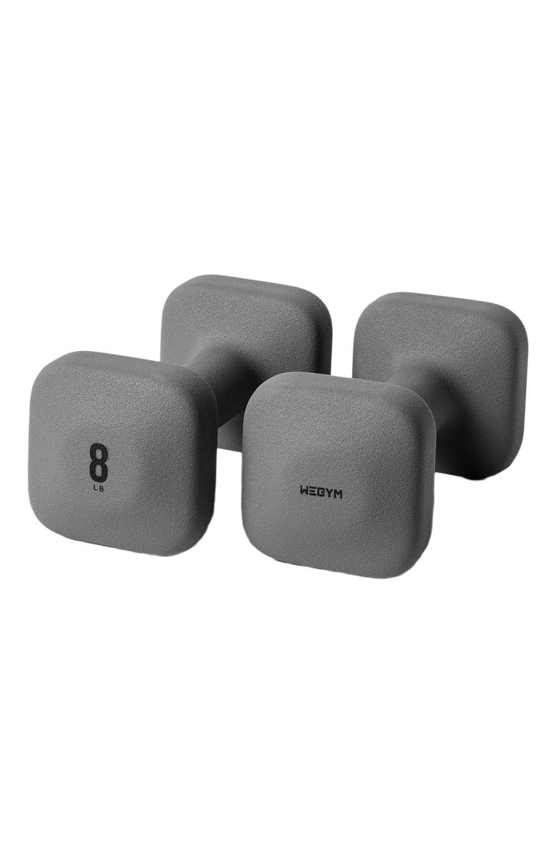 WeGym SafeGrip Dumbbells, Main, color, Slate