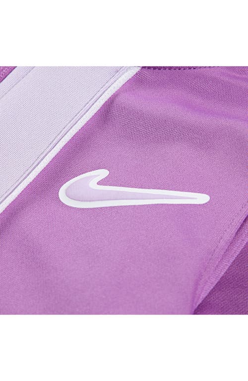 Nike Kids' Dri-fit Track Jacket & Joggers Set In Purple