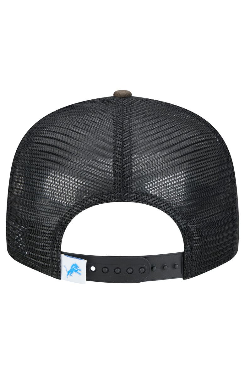 New Era Men's New Era Camo Detroit Lions Main Trucker 9FIFTY Snapback Hat, Alternate, color, Camo