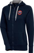 ANTIGUA Women's Antigua Navy Houston Astros Cooperstown Victory Full-Zip Hoodie