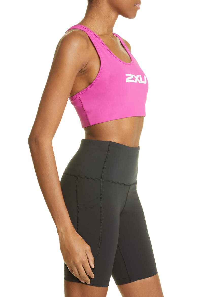 Motion Racerback Sports Bra, Alternate, color, FESTIVAL/ WHITE