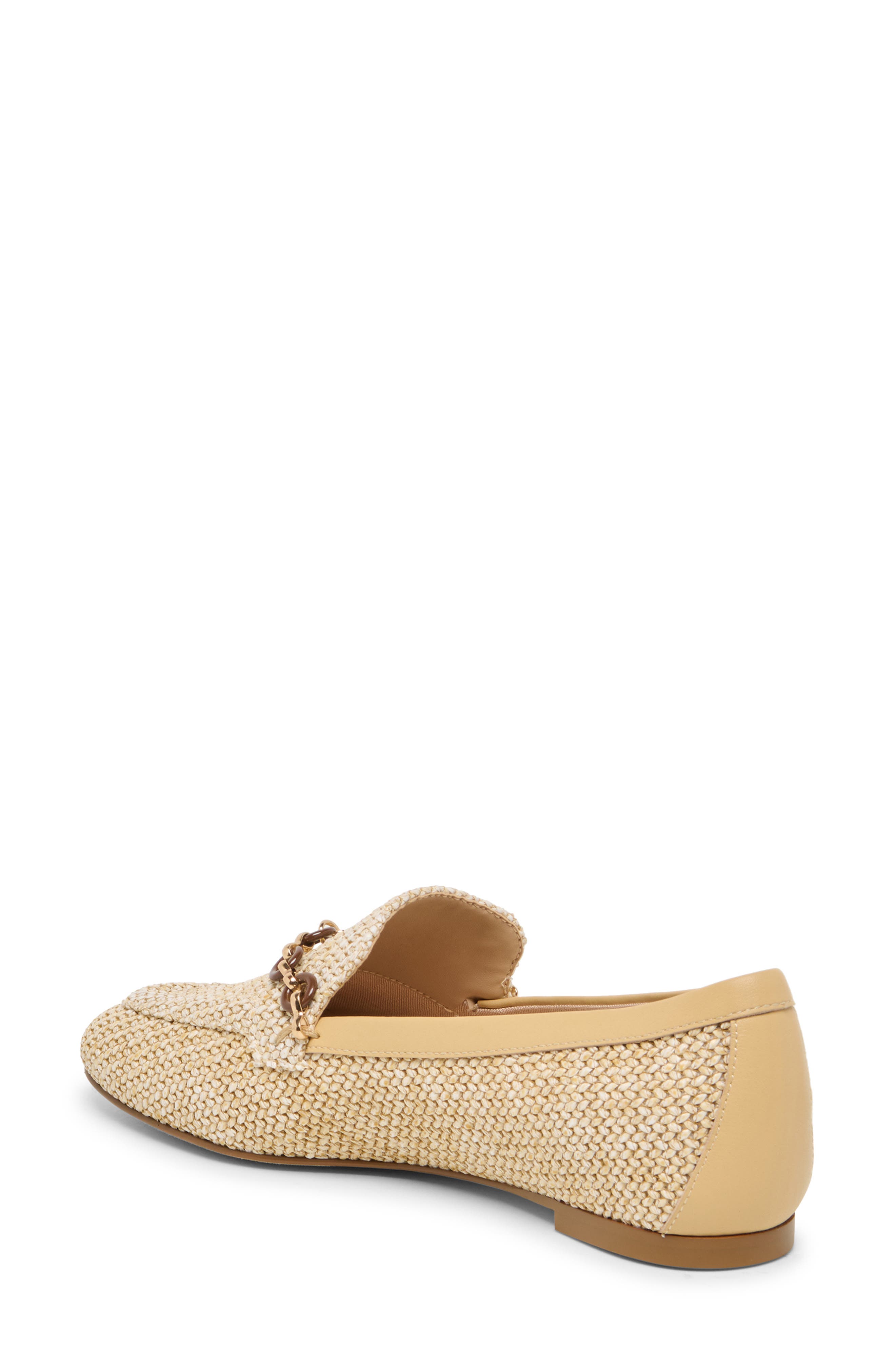 Kiala Embellished Raffia Loafer, Alternate, color, LIGHT NATURAL RAFFIA