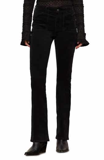 Sanctuary High Waist Bootcut Velveteen Pants