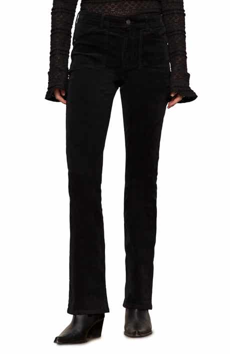 Sanctuary High Waist Bootcut Velveteen Pants
