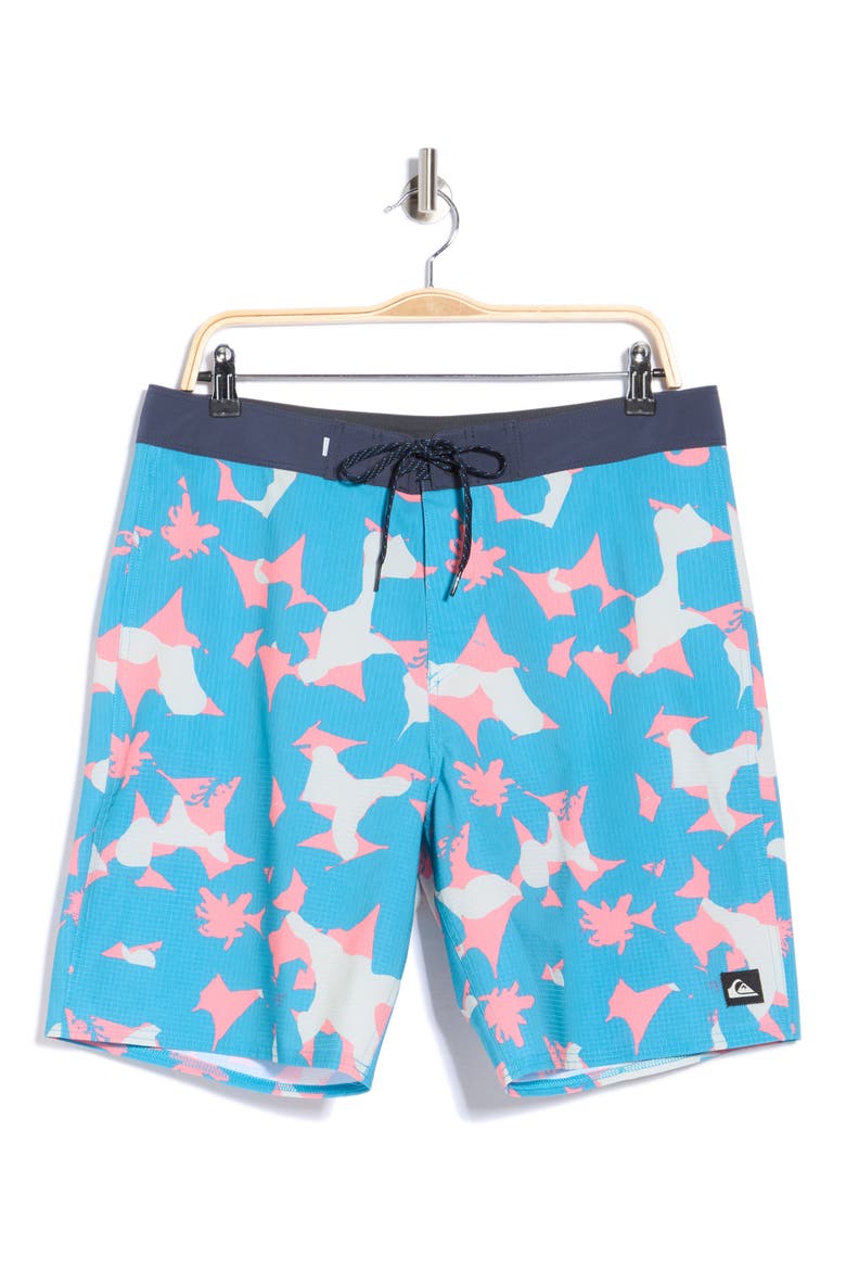Highline Swim Trunks, Alternate, color, NAVAGIO PRNT 4