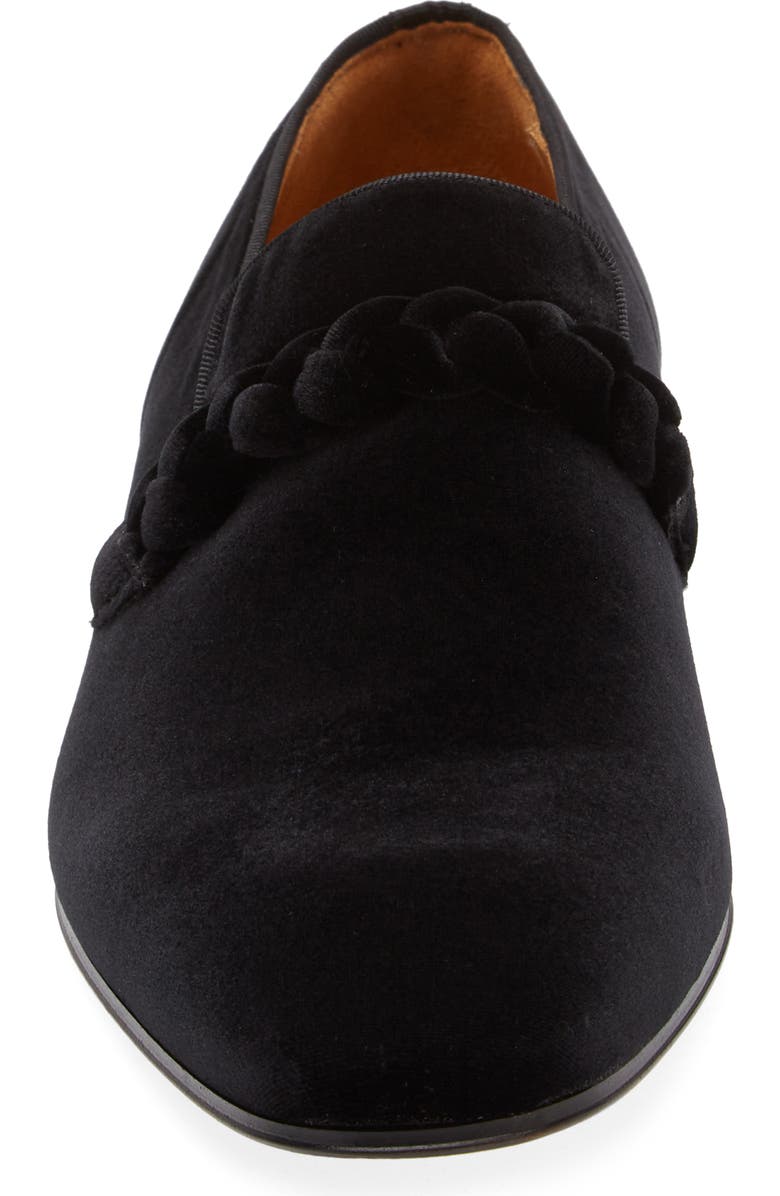 Mezlan Prima Velvet Suede Slip-On Loafer, Alternate, color,