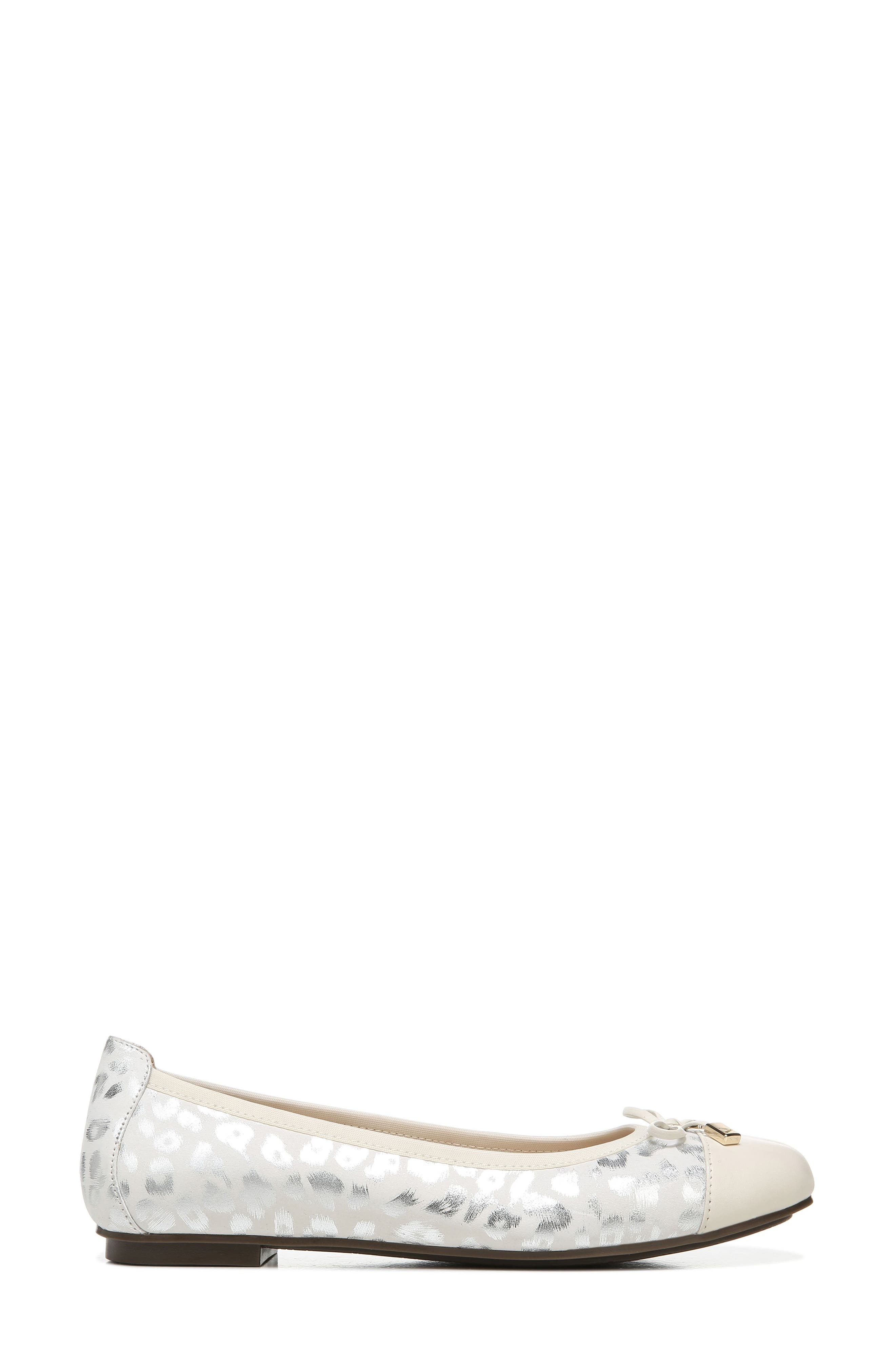 Minna Cap Toe Flat, Alternate, color, CREAM