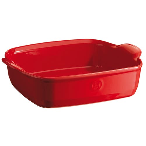 Emile Henry Square Baking Dish Ultime, 11-inch In Burgundy