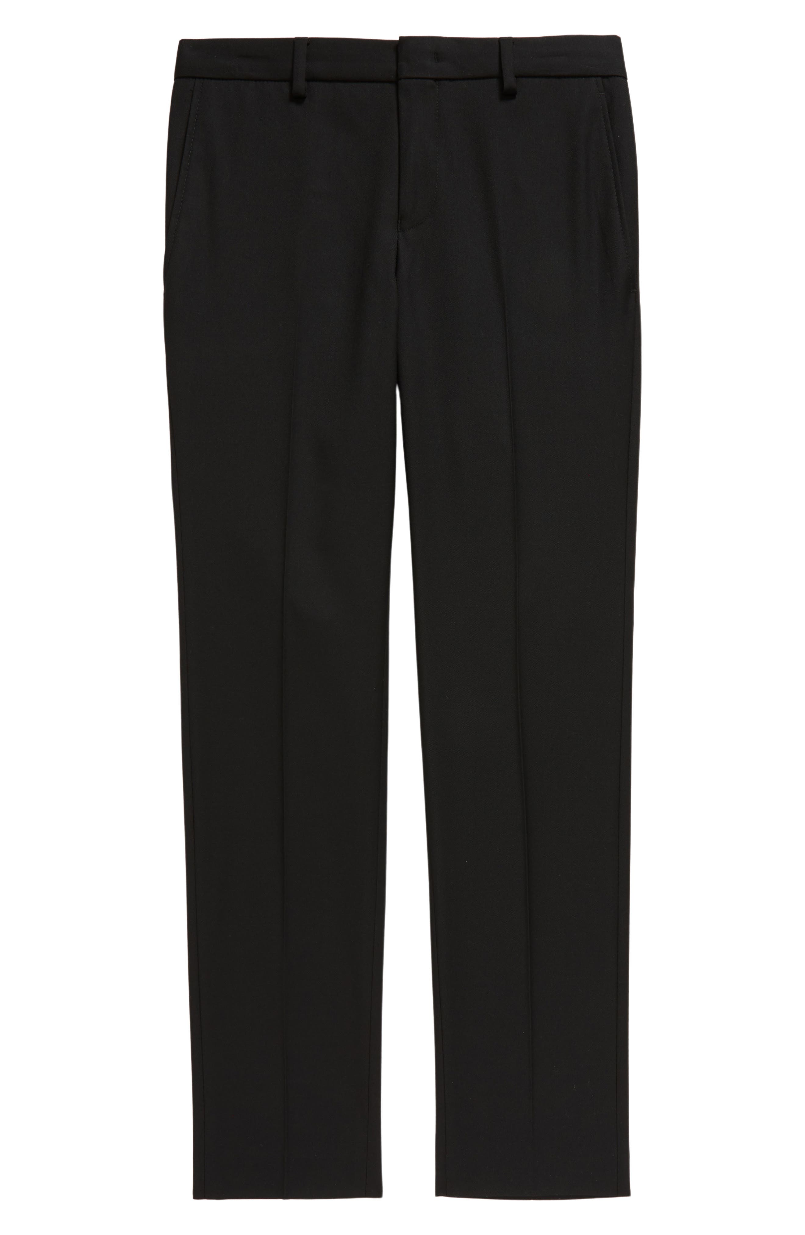 Tallia Kids' Solid Stretch Pants in Black