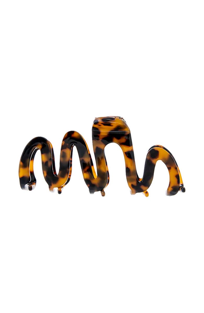 BY ADINA EDEN Jumbo Squiggly Hair Claw Clip, Main, color, 