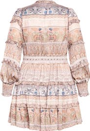 City Chic Leilany Long Sleeve Minidress