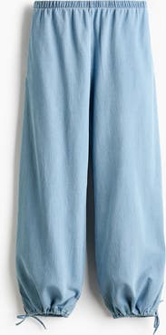 H&M Balloon-leg Denim Trousers