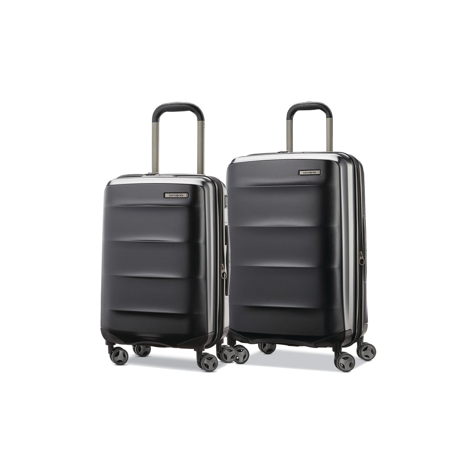 Samsonite Octiv 2-Piece Set (20/24) Hardside Spinner, Main, color, Stealth Black