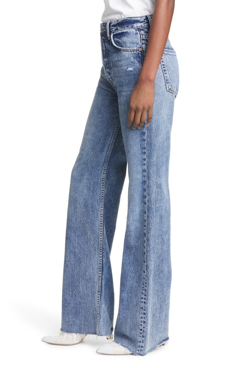 GRLFRND Carla Wide Leg Jeans, Alternate, color, 