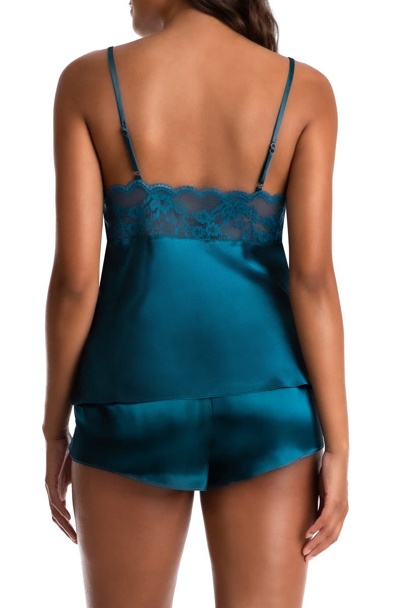 In Bloom by Jonquil Eliza Lace Trim Short Pajamas, Alternate, color, 