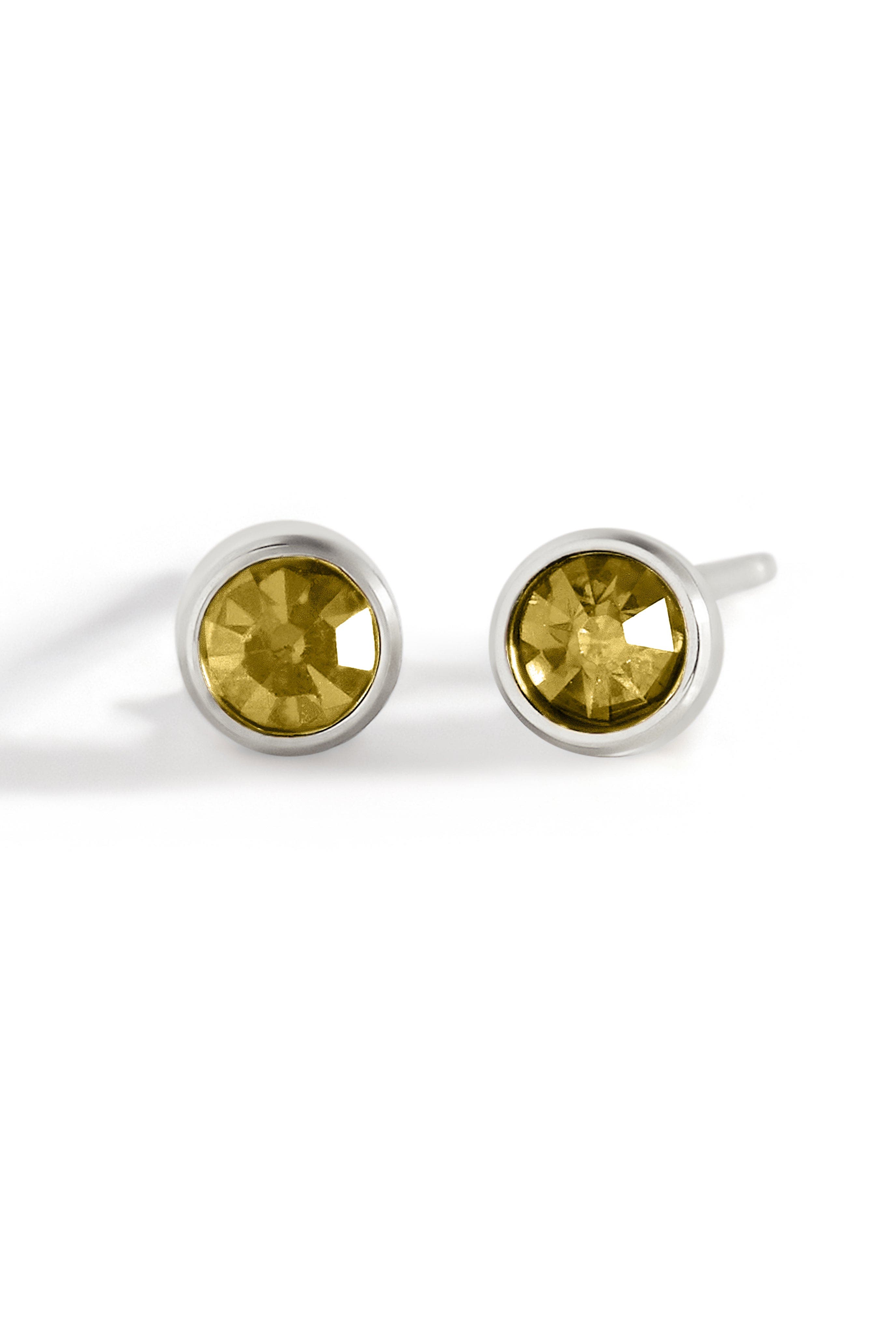 Silver / August Peridot