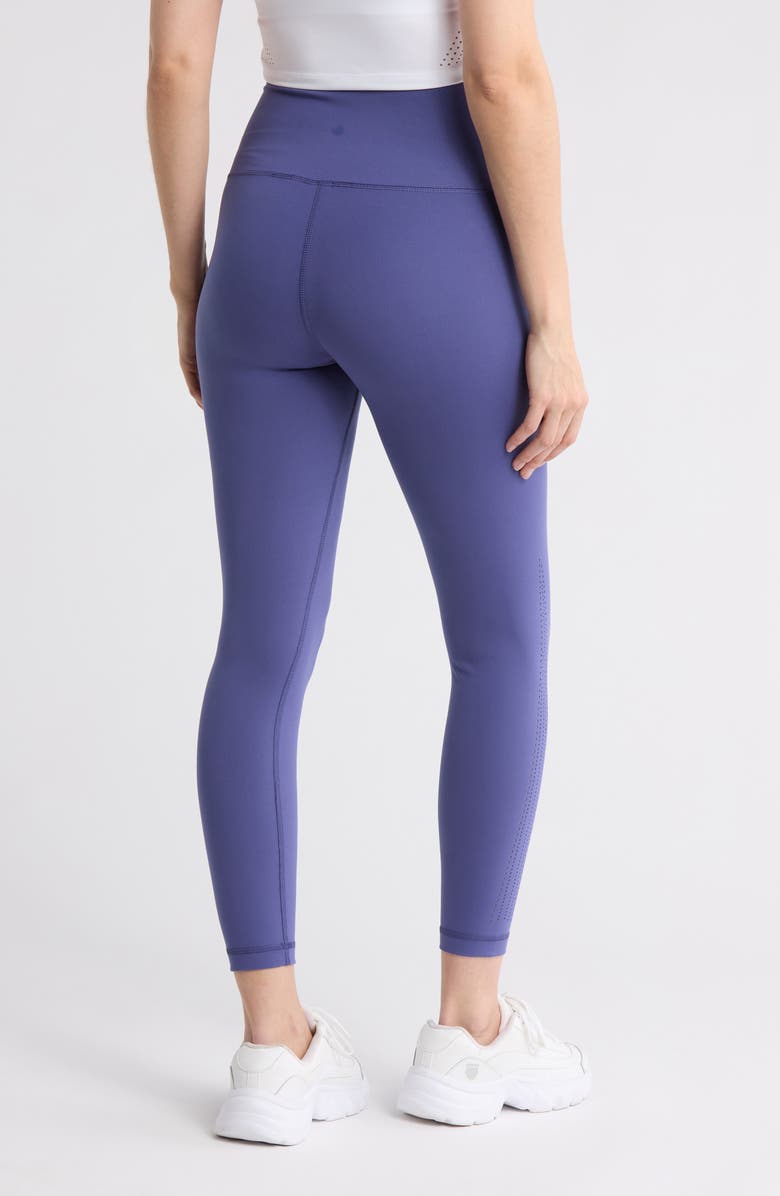 Lux Circuit Laser Cut Ankle Leggings