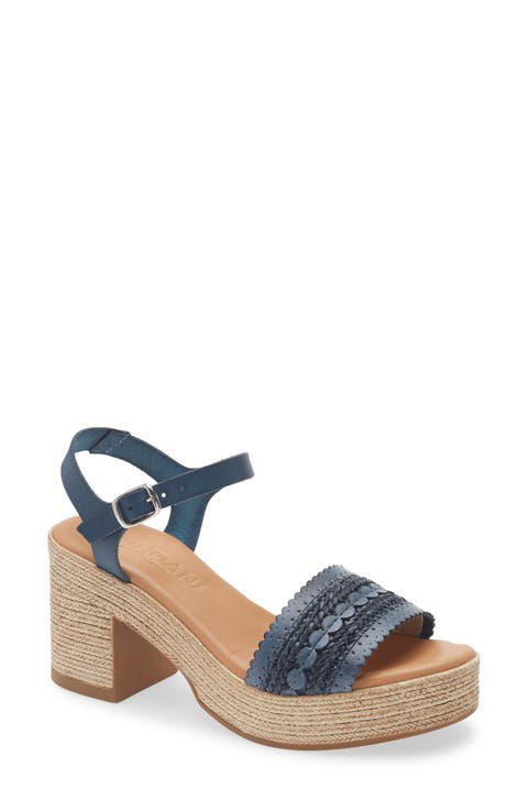 Markelle Espadrille Ankle Strap Platform Sandal (Women)