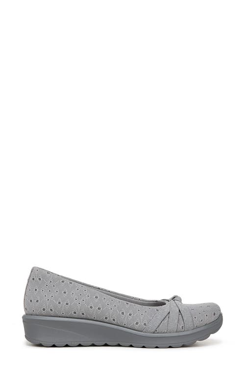 Bzees Gem 2 Ballet Flat In Grey Floral