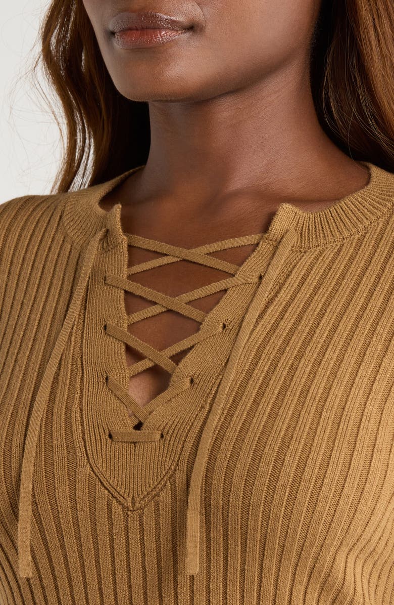 PAIGE Beatrice Long Sleeve Shirt, Alternate, color, Flax