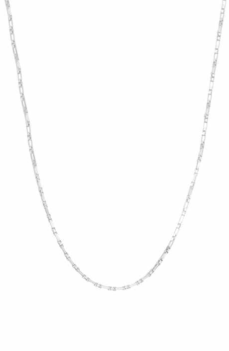 Men's Sterling Silver Chain Necklace