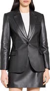 Theory Lynnia Leather Blazer