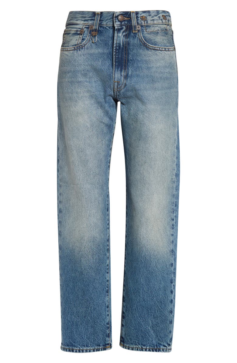 R13 Straight Leg Boyfriend Jeans, Alternate, color, Jasper