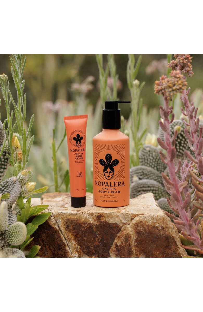 Nopalera Cactus Body Cream, Flor de Madera, Alternate, color, Orange