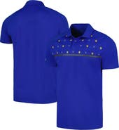 LEVELWEAR Men's Levelwear Royal Milwaukee Brewers Sector Batter Up Raglan Polo