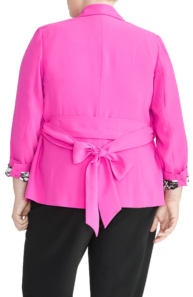 Rachel Roy Collection Shawl Wrap Blazer, Alternate, color, 
