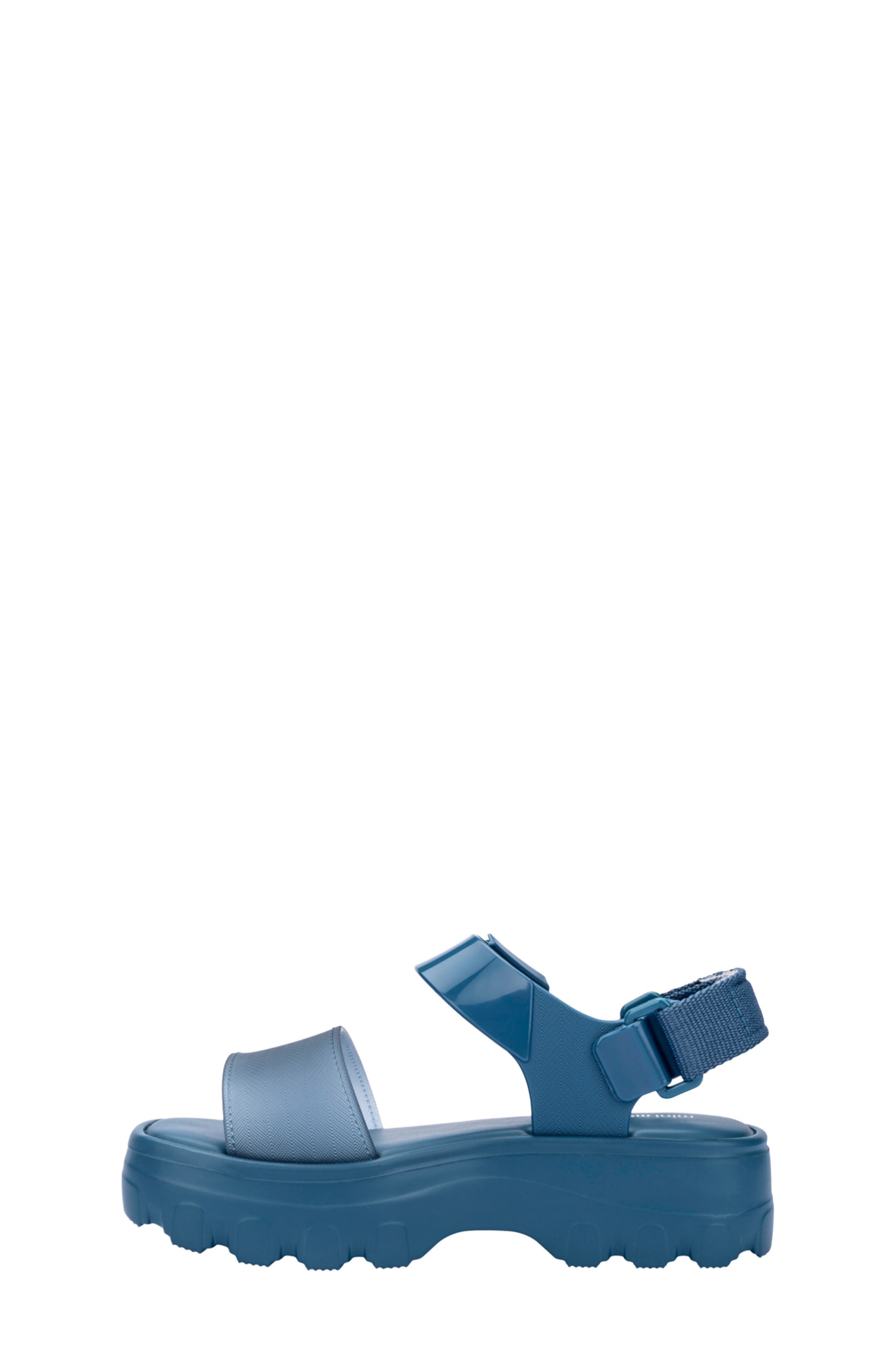 Kids' Kick Off Platform Sandal, Alternate, color, BLUE
