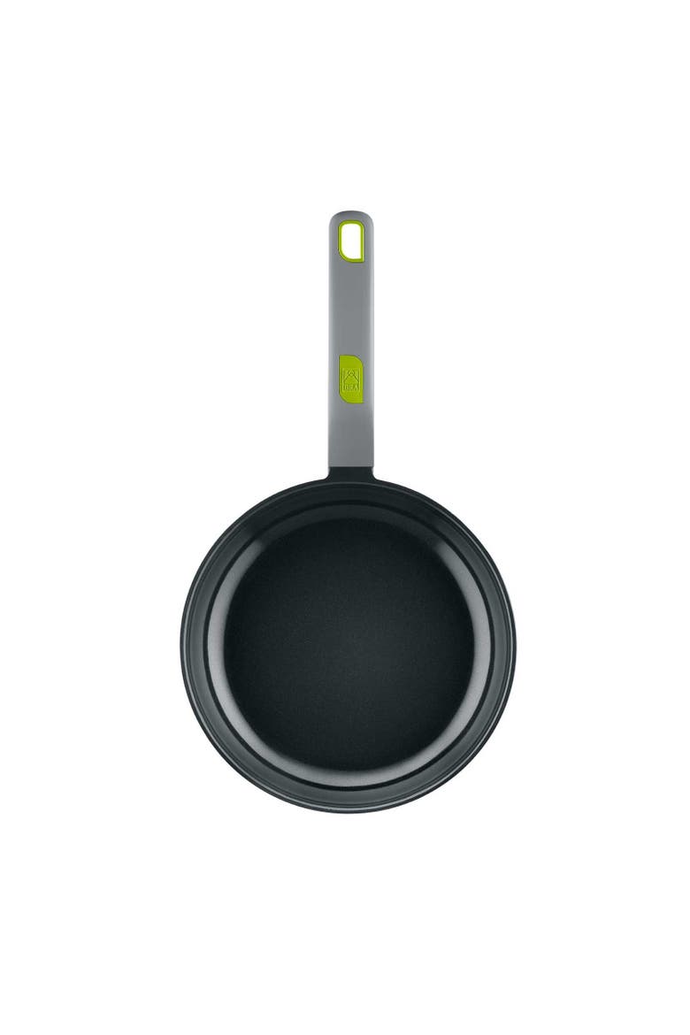 Life Ceramic Nonstick Frying Pan, 10.2-Inch Recycled Cast Aluminum Skillet, Alternate, color, Black