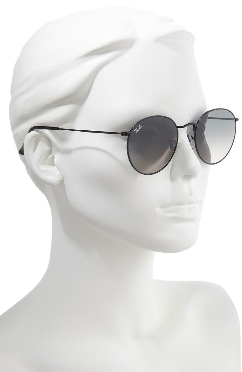 Ray-Ban 53mm Round Retro Sunglasses, Alternate, color, 