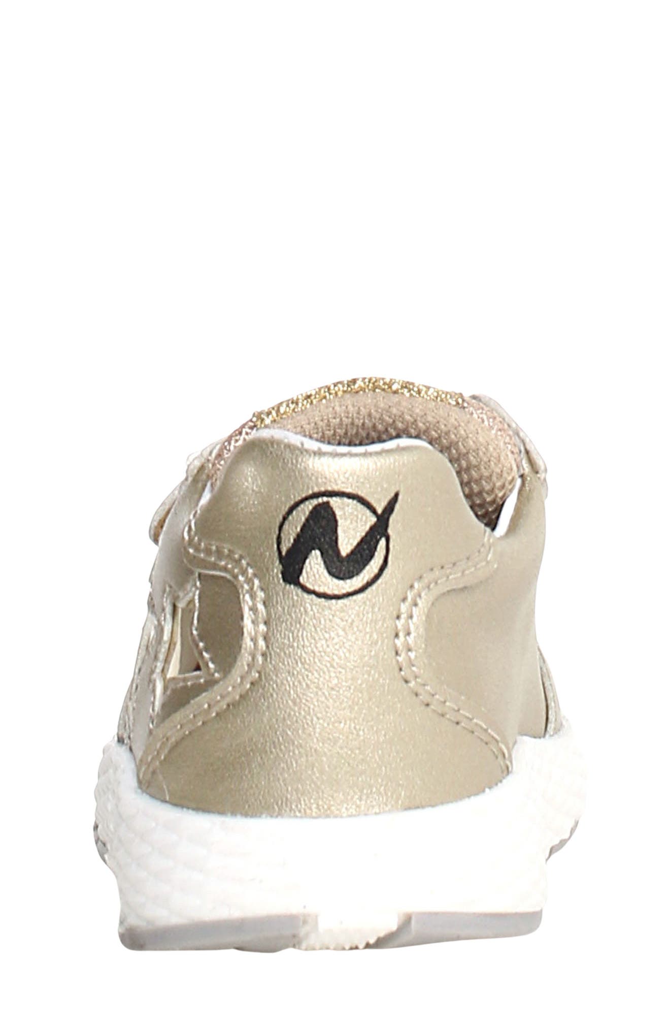 Naturino Reagy Metallic Sneaker, Alternate, color, 