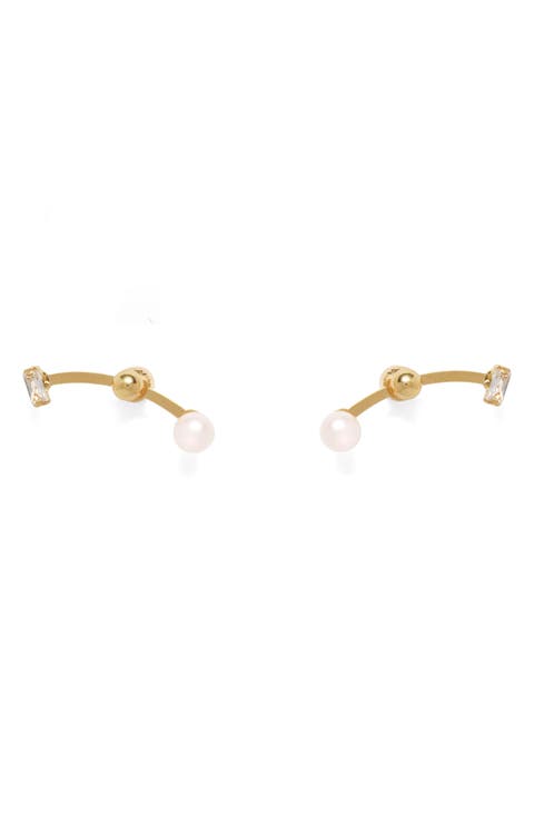 Orion Front/Back Earrings