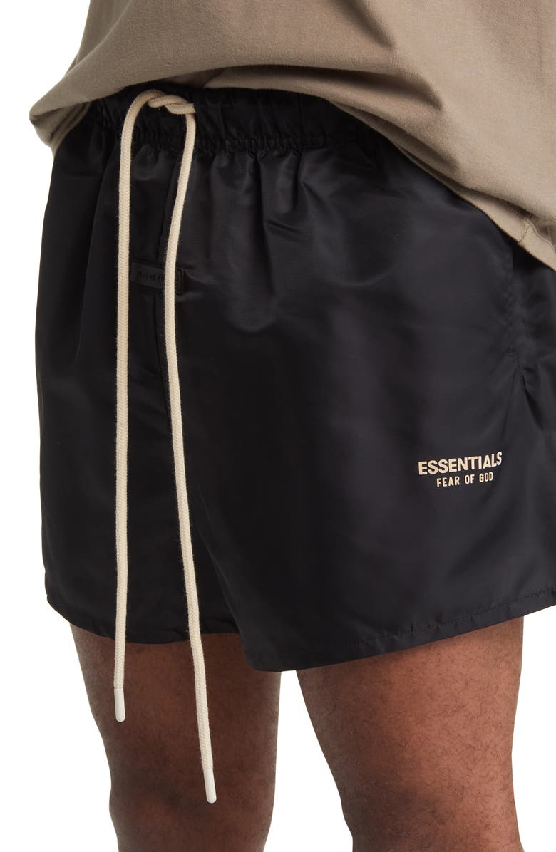 Fear of God Essentials Nylon Running Shorts, Alternate, color, 