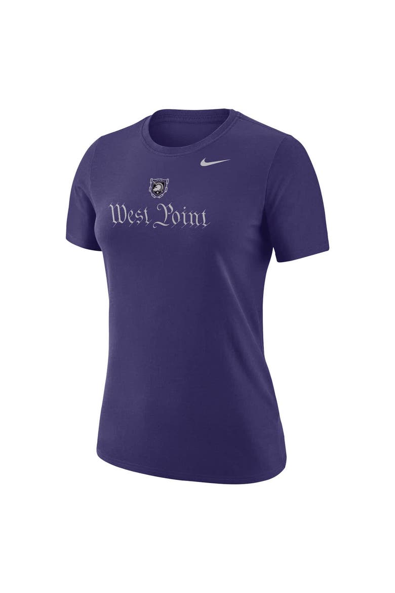 Women's Nike Purple Army Black Knights West Point 250 Collection Dri-FIT T-Shirt, Alternate, color, Purple