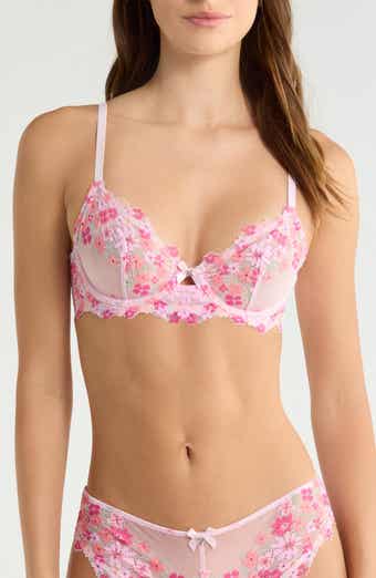 Wonderfleur Lace Unlined Demi Bra