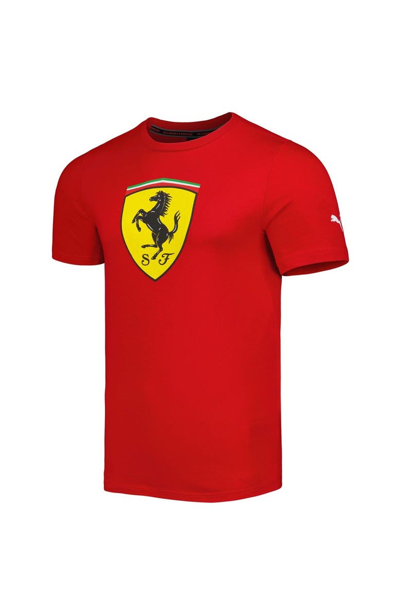 PUMA Men's Puma Red Scuderia Ferrari Big Shield T-Shirt, Alternate, color,