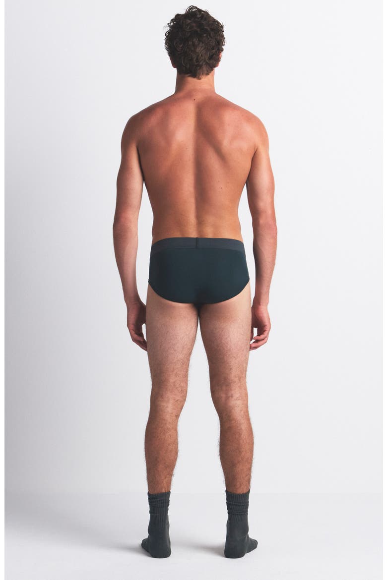 3-Pack Cotton & Modal Blend Briefs, Alternate, color, BLUE BLACK MULTI
